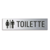 4350335 10127_wm.jpg HinweisschilderEdelstahl160x40mmDHToilette